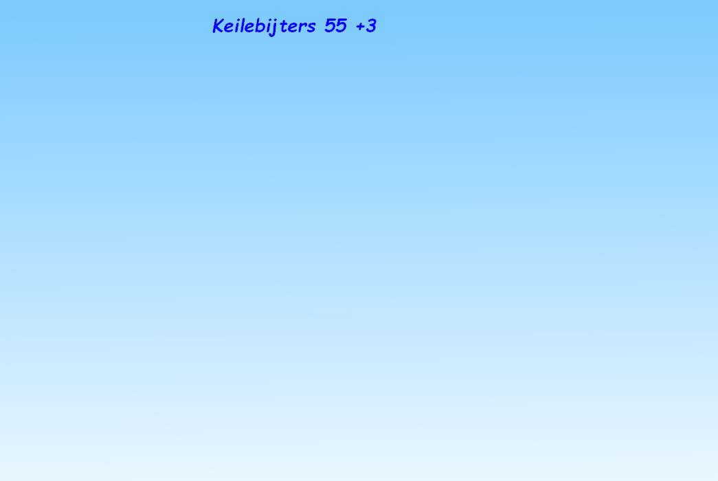 Keilebijters 55 +3